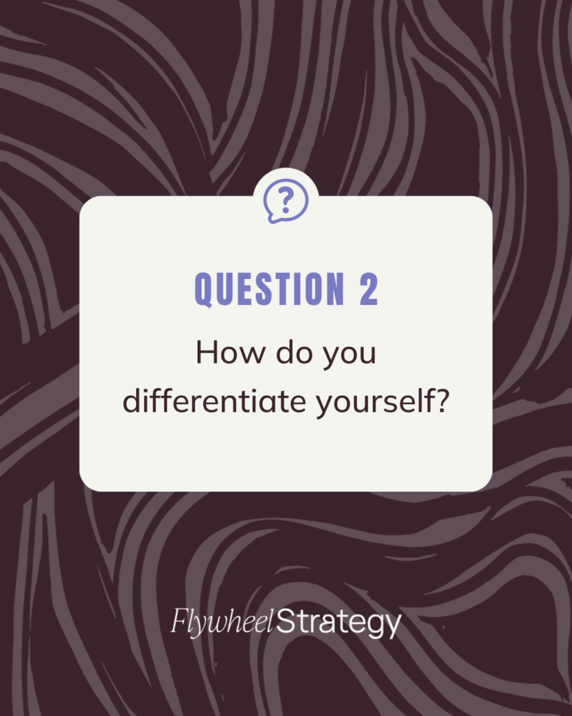 Brand narrative: How do you differentiate yourself - Flywheel Strategy