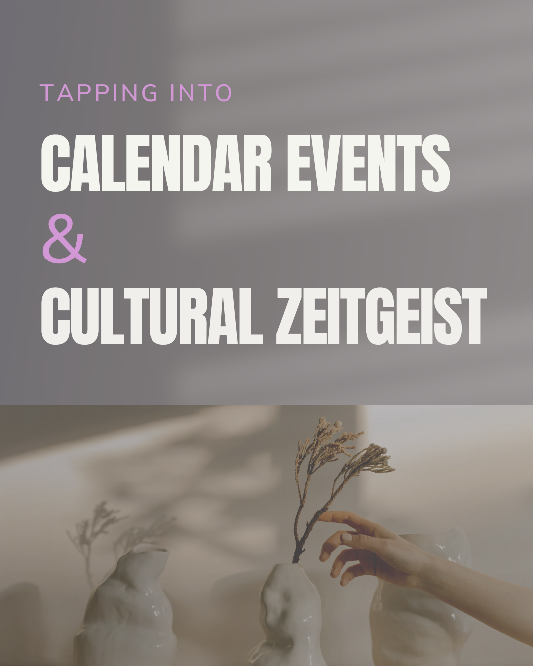 Brand tapping into calendar events and cultural zeitgeist