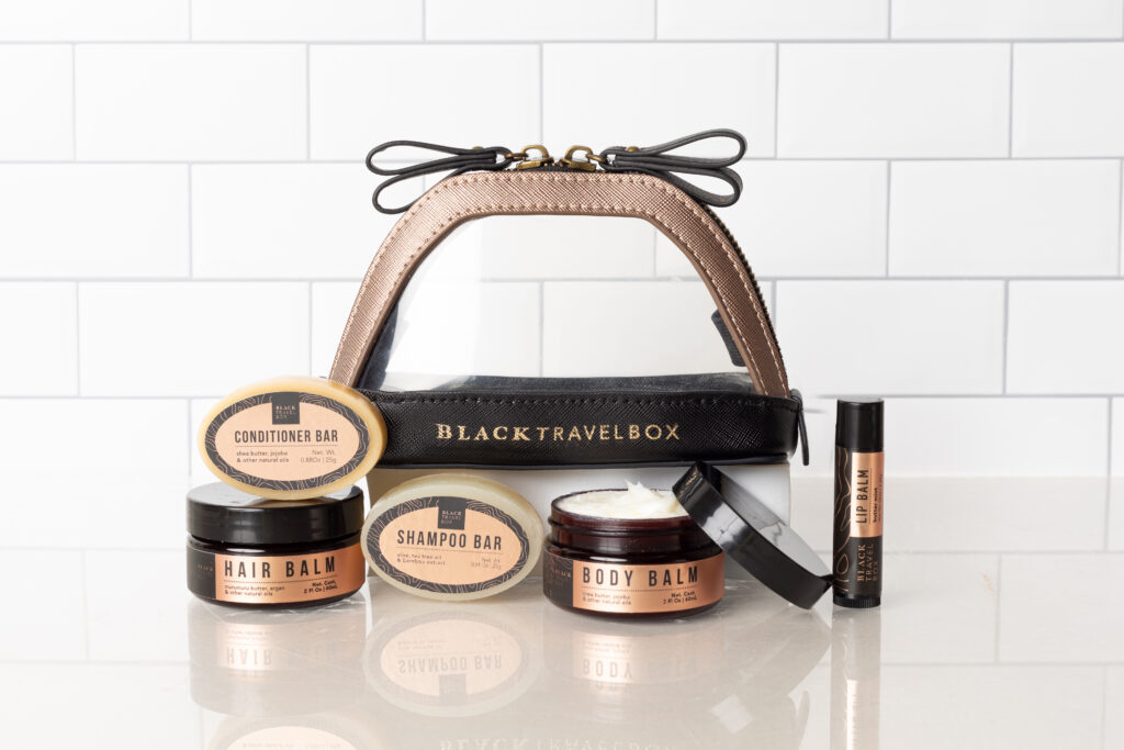 TSA Approved Hair & Skin Care From BlackTravelBox