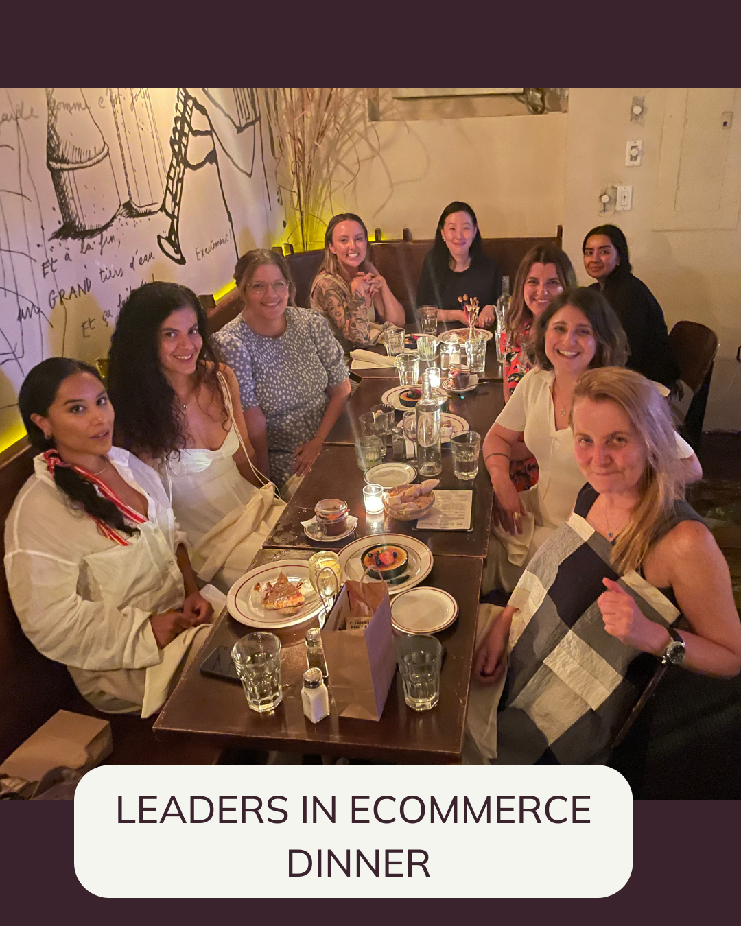 Leaders in Ecommerce Dinner with Flywheel Strategy. July 2024.