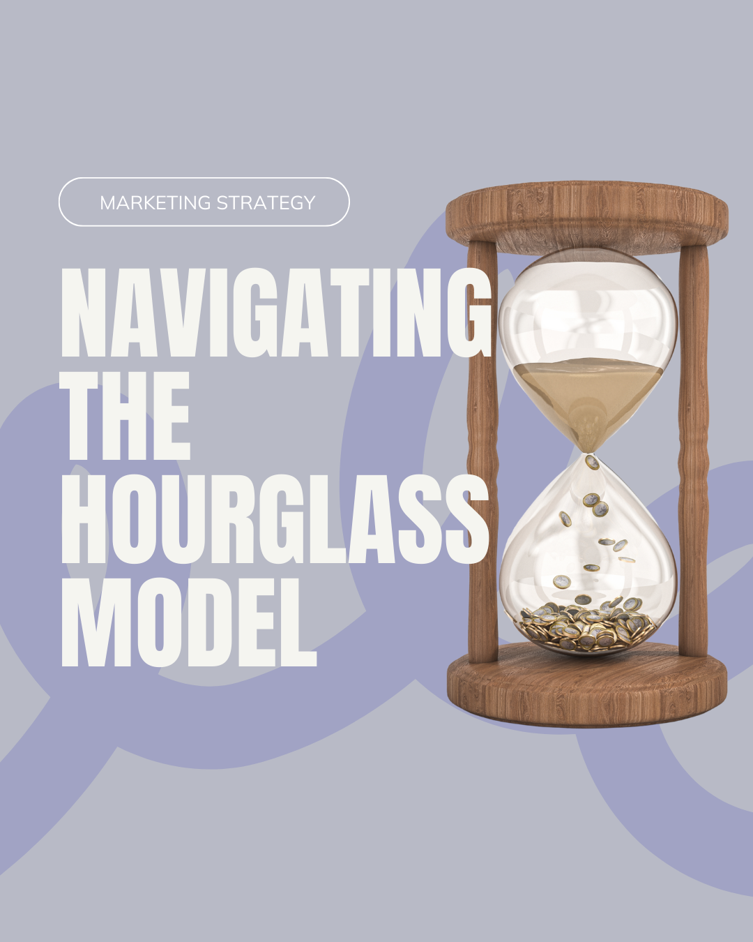 Navigating the hourglass model. Flywheel Strategy.