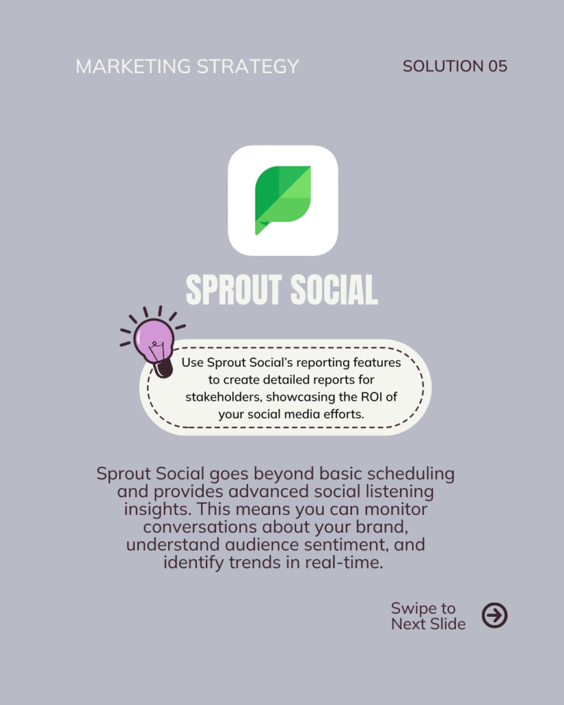 Sprout Social goes beyond basic scheduling and provides advanced social listening insights. This means you can monitor conversations about your brand, understand audience sentiment, and identify trends in real-time. For instance, if users are complaining about a customer service issue, you can address it quickly before it escalates.