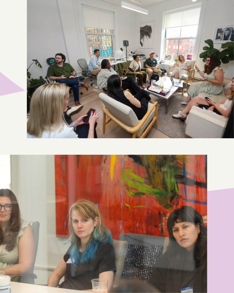 Designing modern teams and tech for Scale. Session led by Kate MacCabe of Flywheel Strategy.